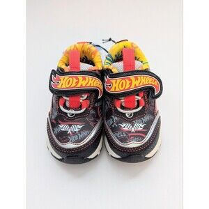 NWT Hot Wheels Toddler/Kids (Size 5) Light-Up Sneakers/Shoes w/Velcro Open Close